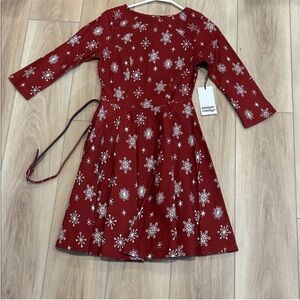 NWT Unique Vintage snowflake dress size XS/2